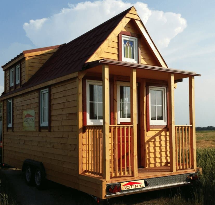 GoTiny tiny house on a trailer