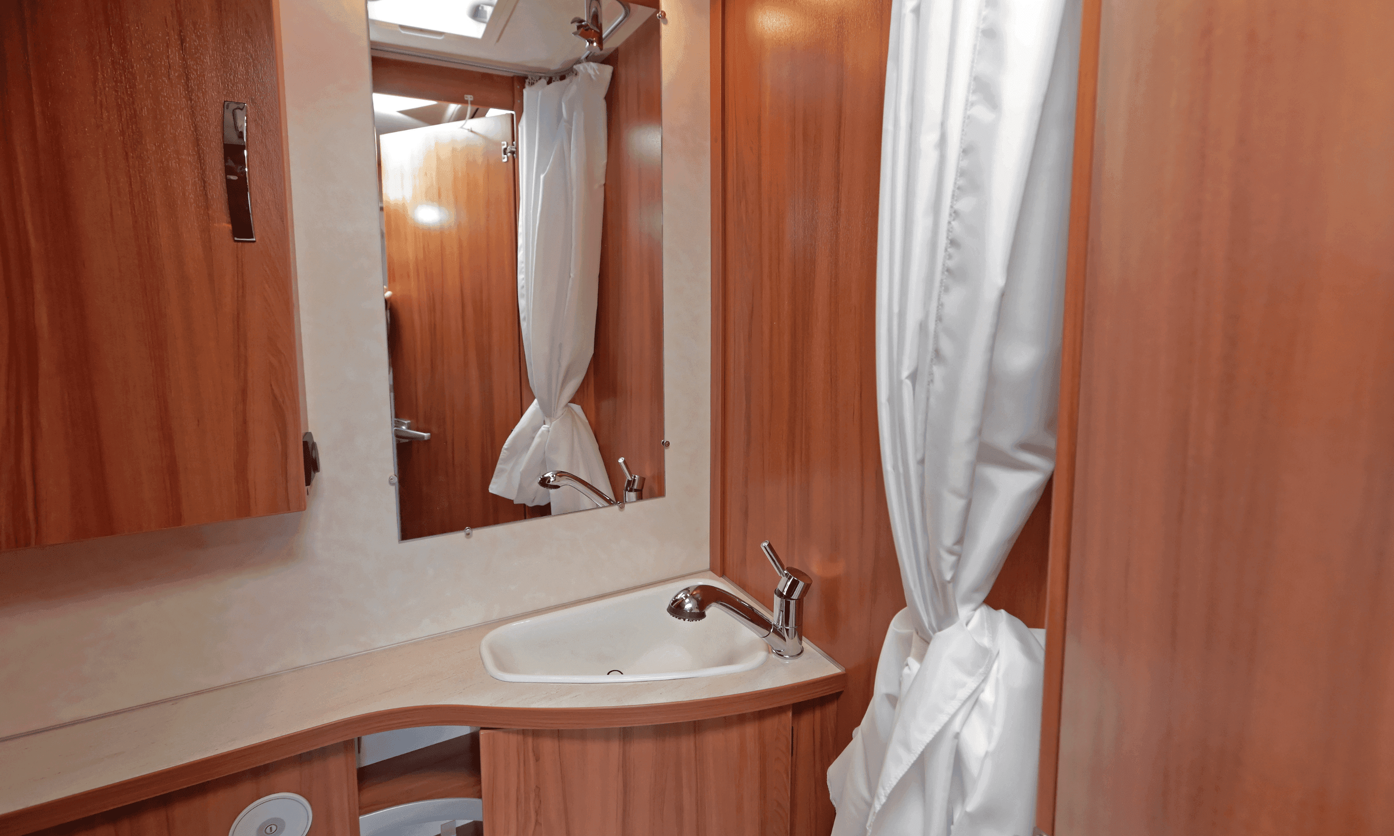 Bathroom in a Motorhome: